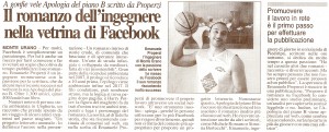 Corriere Adriatico primavera 2009, il caso facebook Apologia del piano B