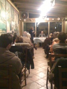 Presentazione romanzo Apologia del piano B Properzi all'Osteria con Valentina Capecci